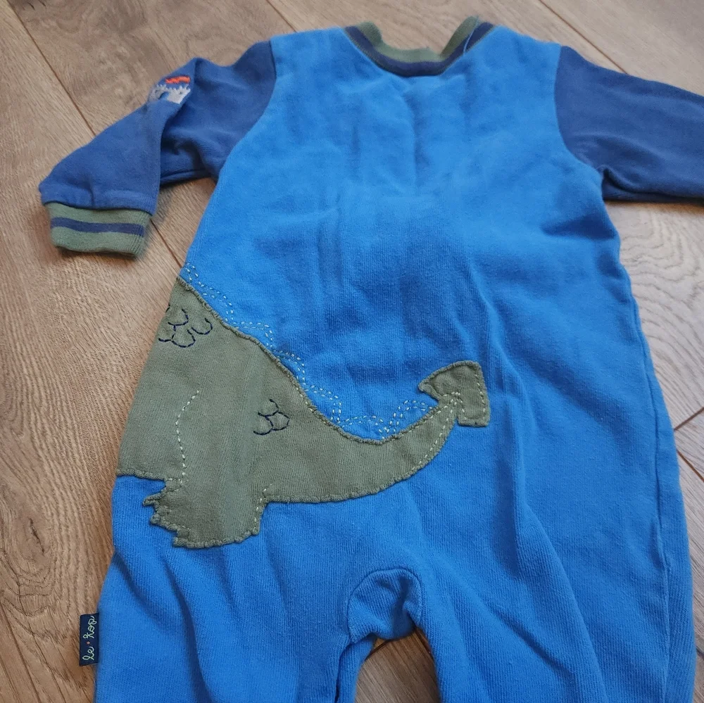 6 months boys dragon footies